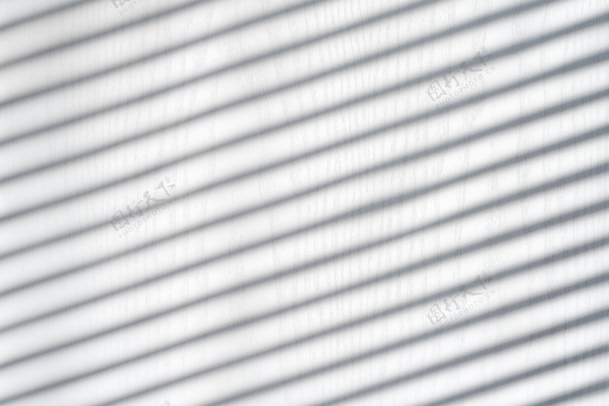 垃圾白色木质背景 阴影来自百叶窗阳光白天 室内房子窗户纹理