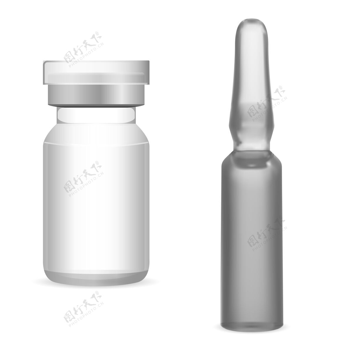 注射器玻璃药瓶疫苗注射剂玻璃