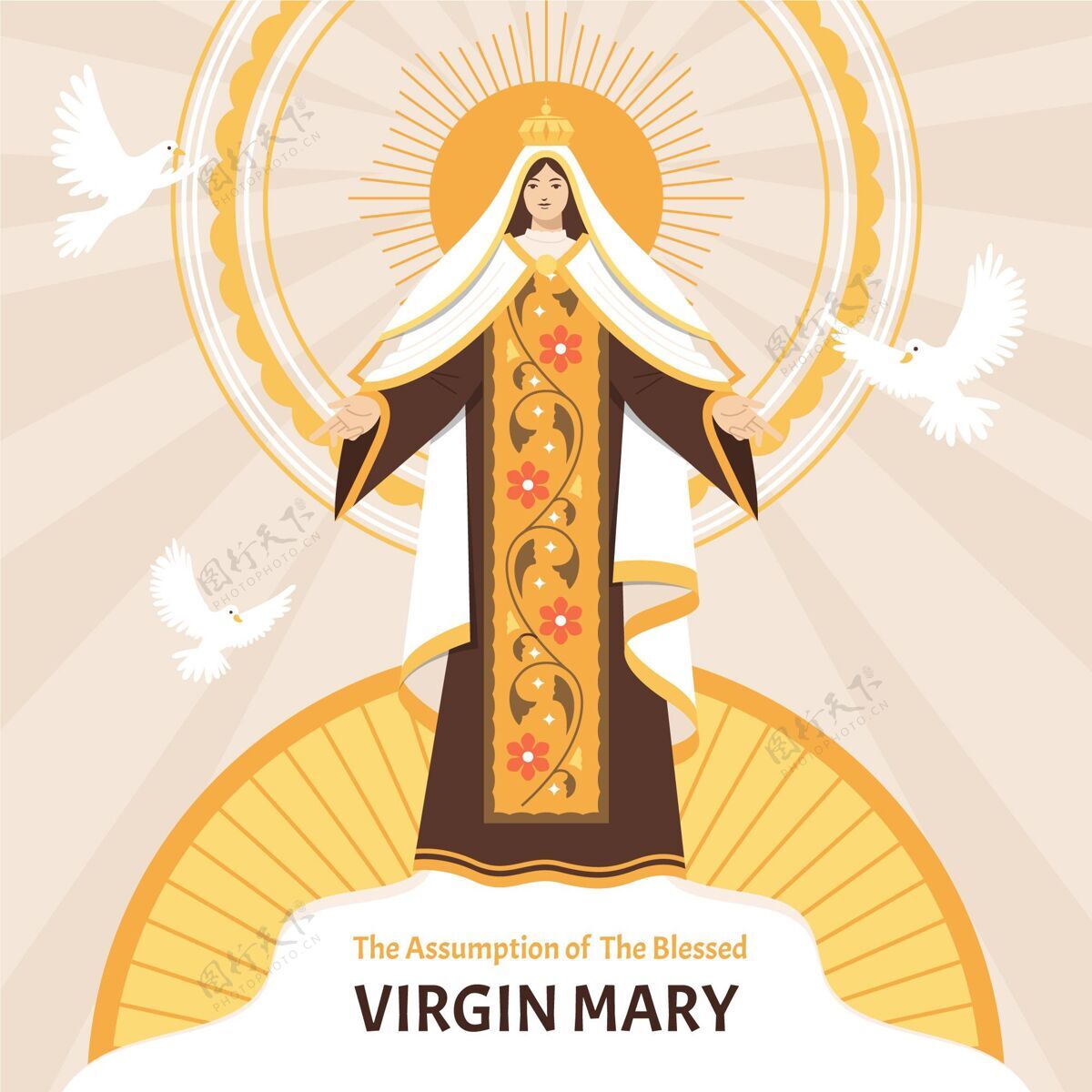 活动玛丽的平淡假设圣母玛利亚基督教天主教