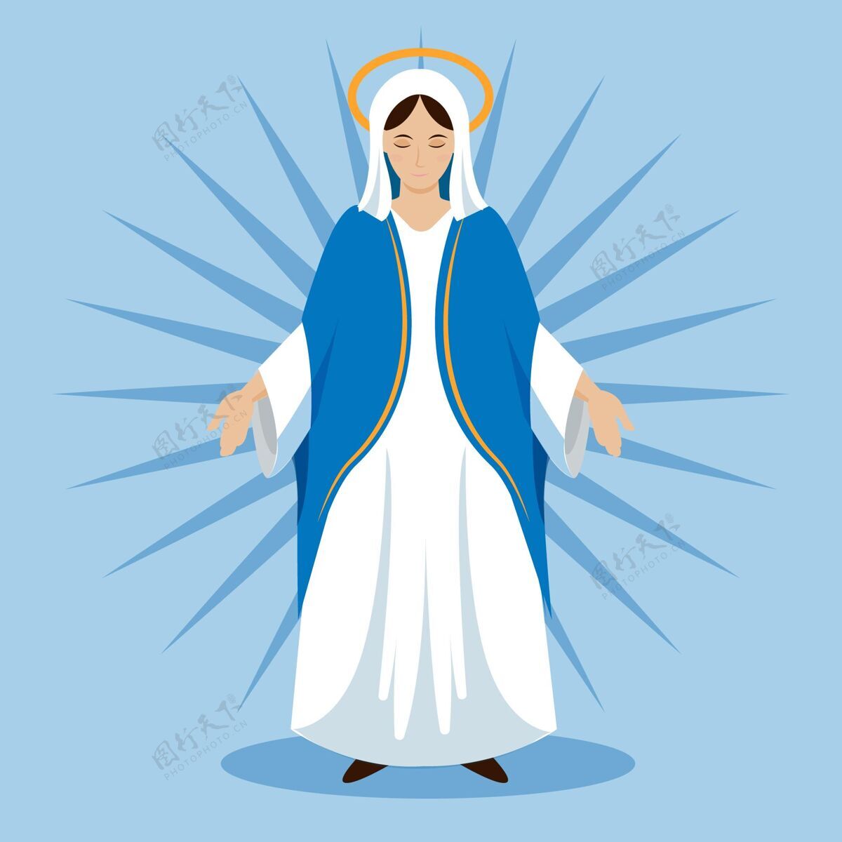 神圣玛丽的平淡假设神圣8月15日基督教