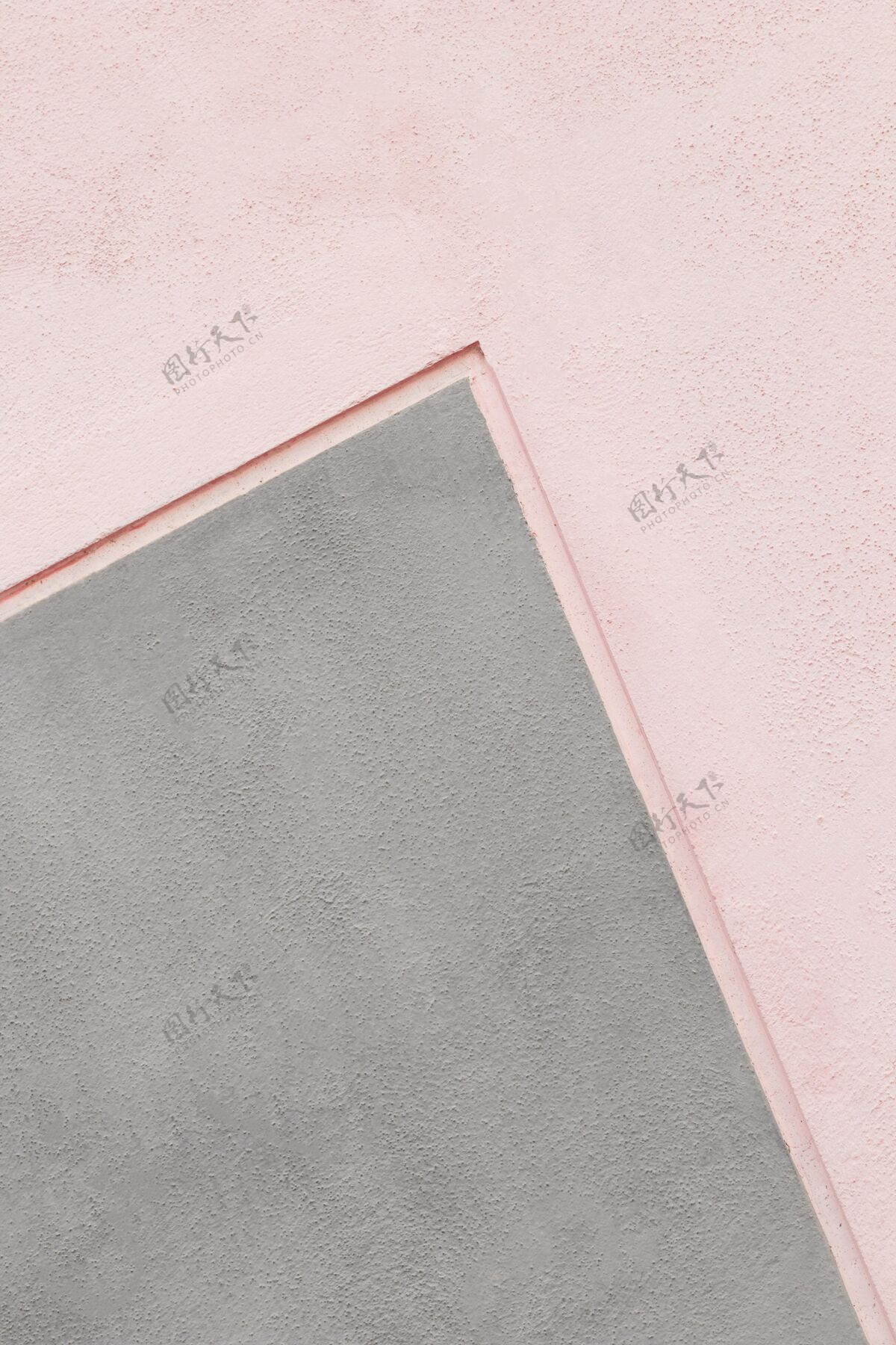 抽象灰色和粉色结构墙背景结构墙特写