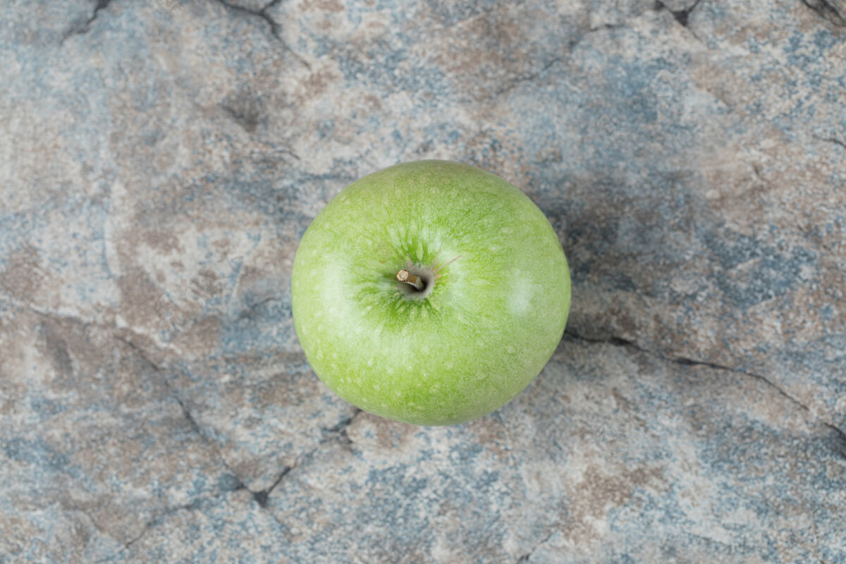 产品多汁的苹果孤立在混凝土大理石上蔬菜水果热带