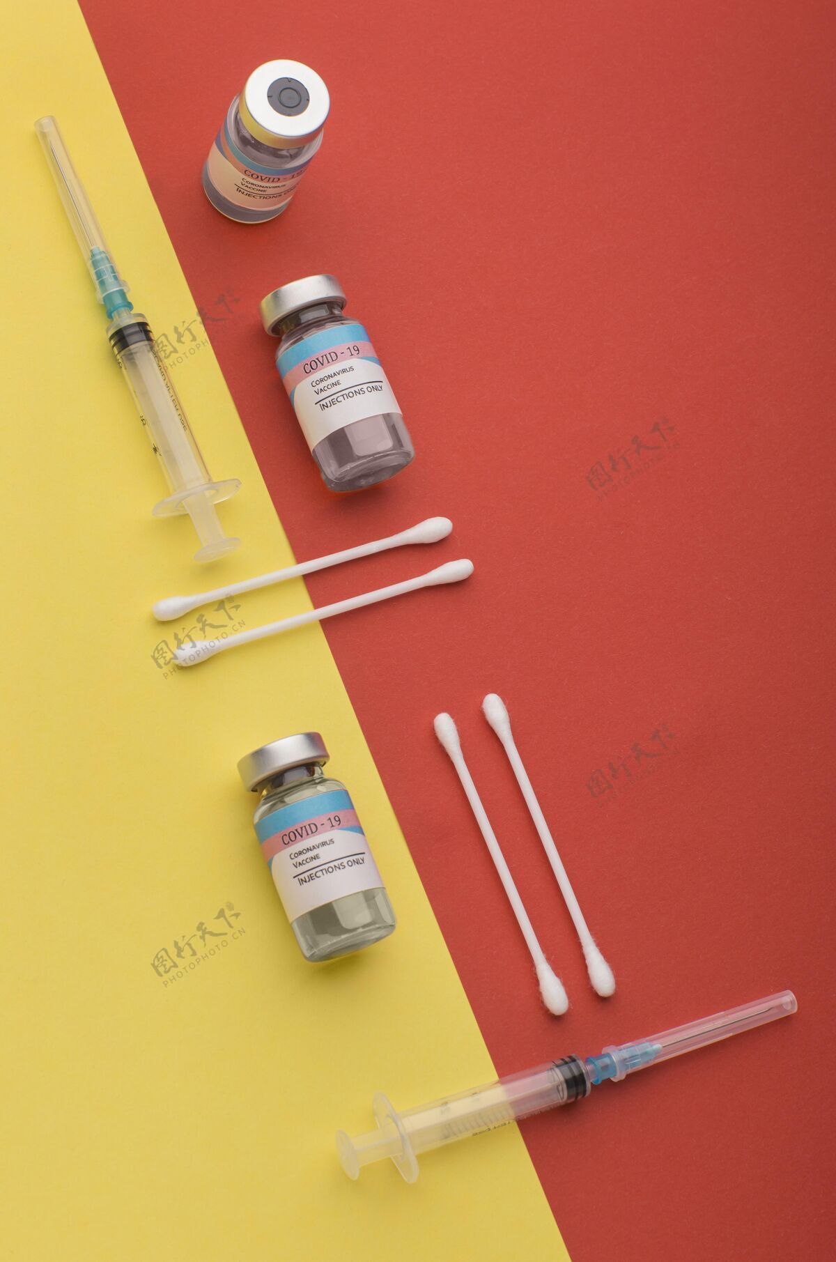 病毒各种covid19疫苗瓶实验室疫苗制药