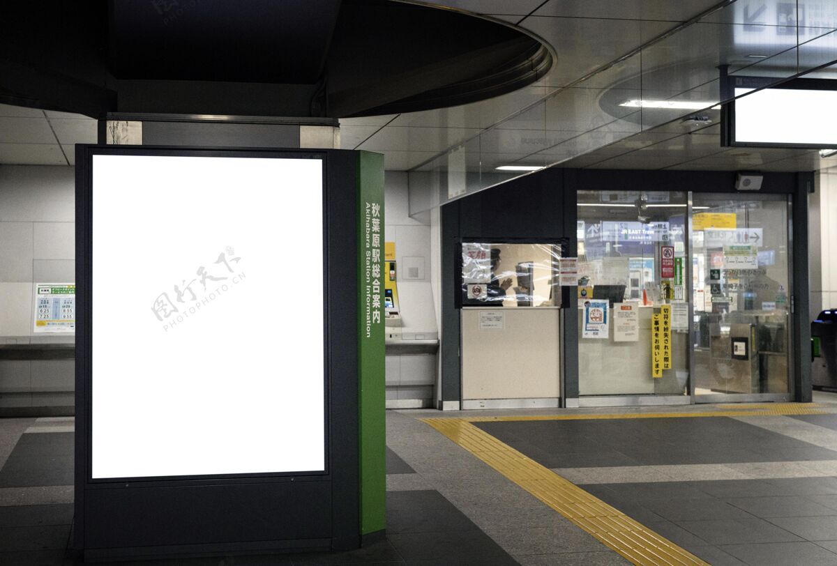 火车站日本地铁列车系统乘客信息显示屏复制空间信息城市