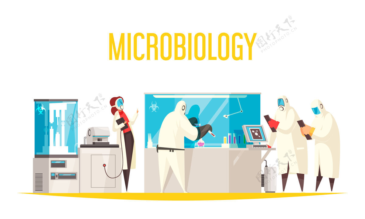 微生物学微生物实验室成分图解科学人生物危害