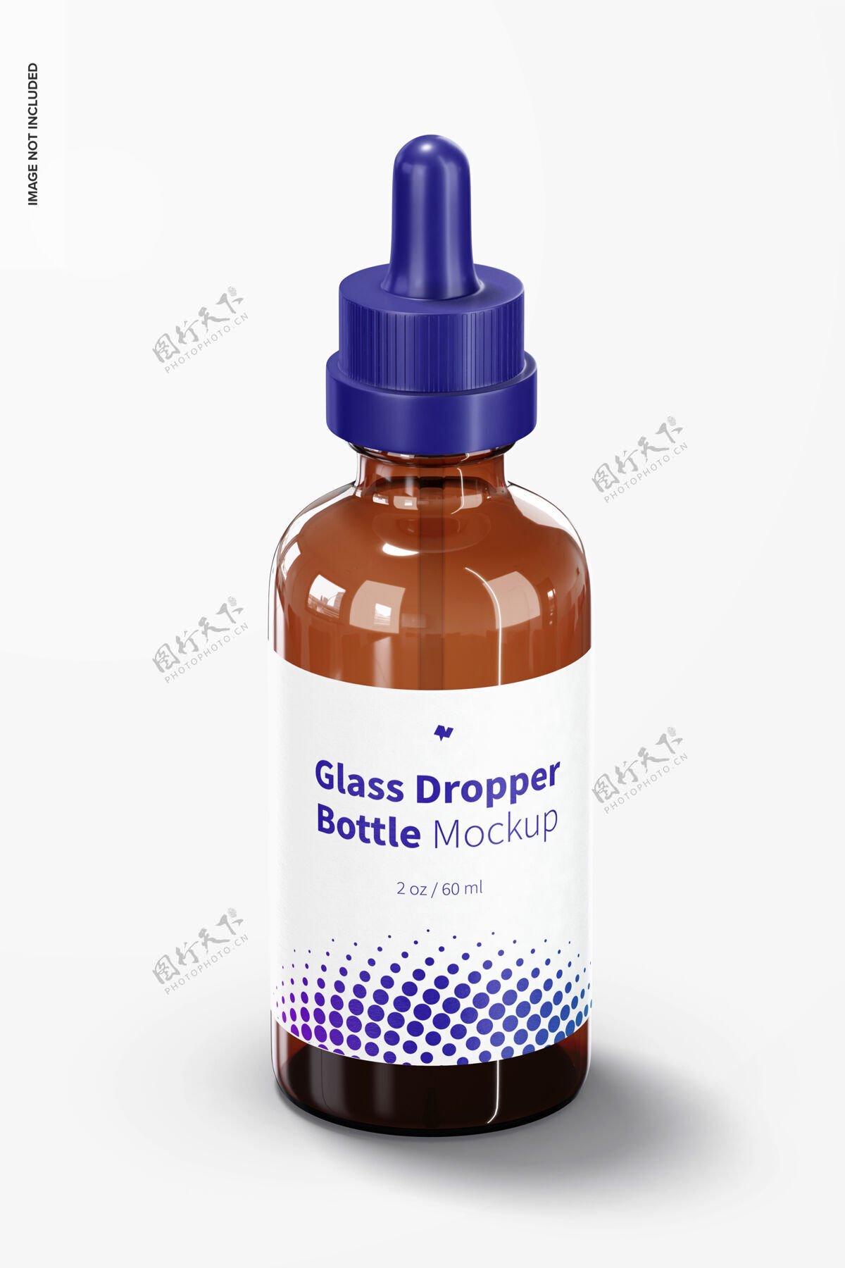 液体玻璃滴管瓶模型玻璃瓶瓶子滴管