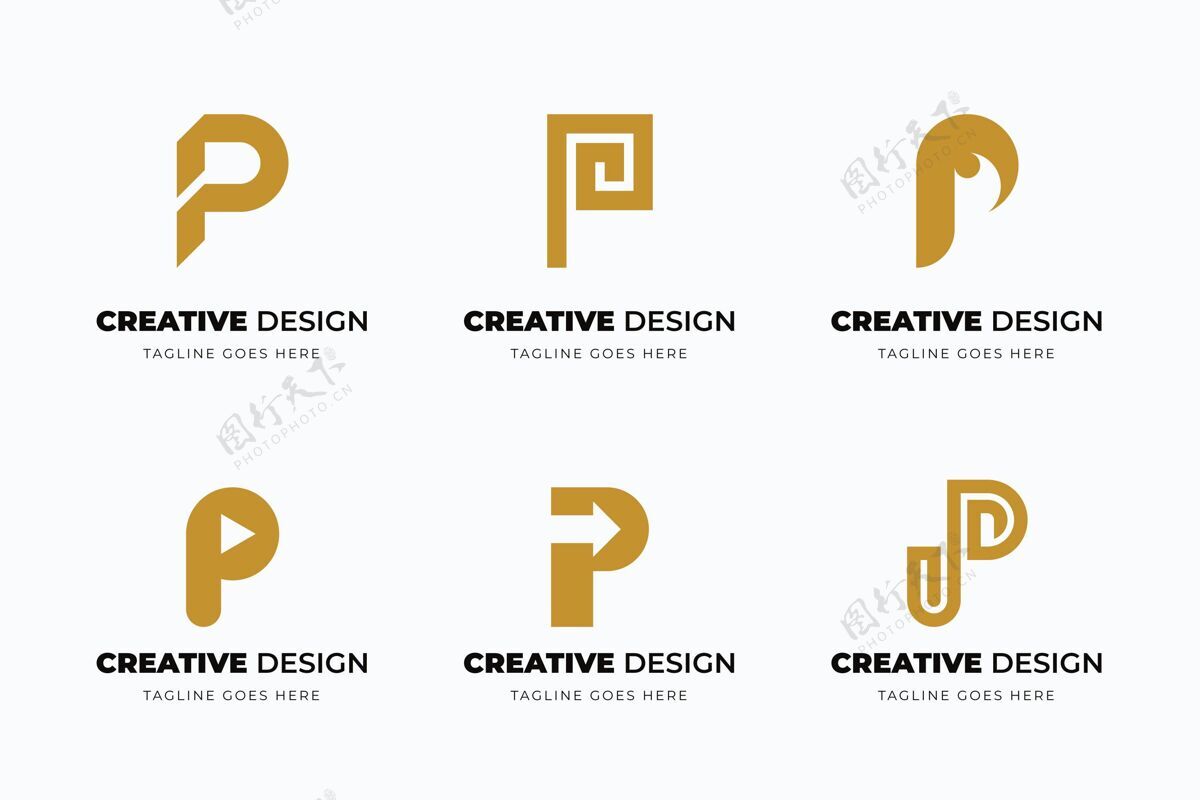 平面设计Flatp标志系列标志设计集合标志