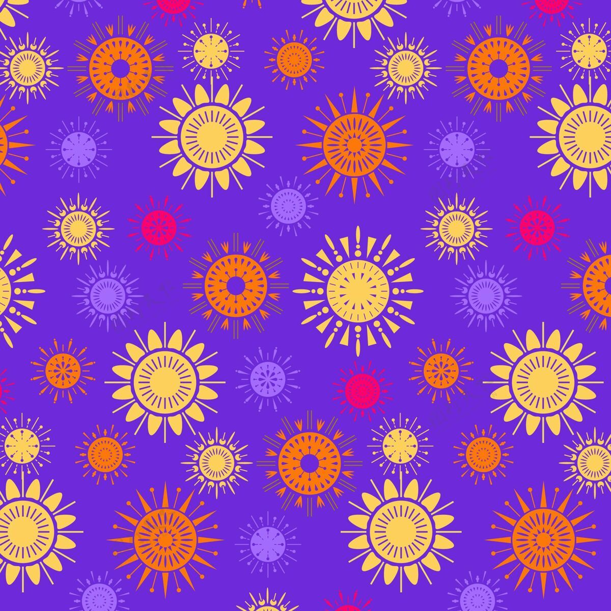 图案平面设计太阳图案太阳背景彩色背景太阳图案