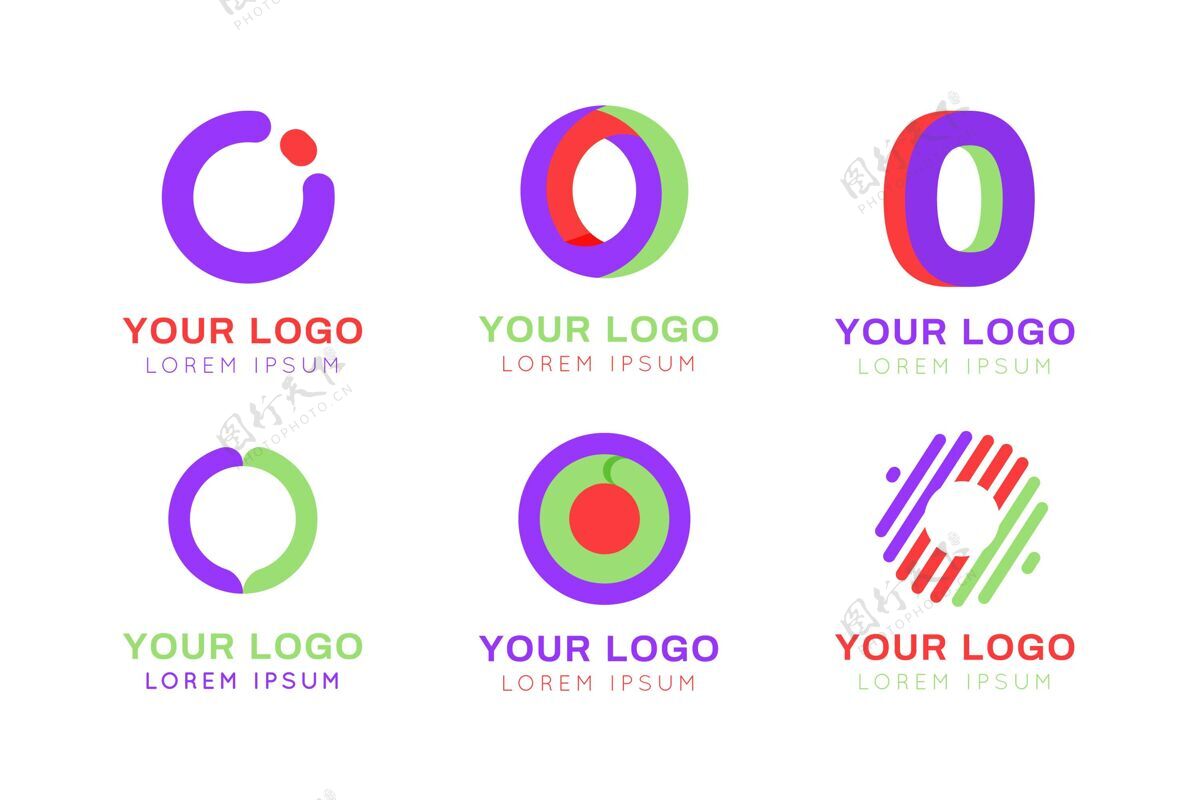 OLogo收集不同的o标志Business品牌标识