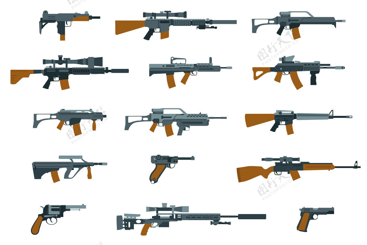 力量武器枪和步枪 猎枪和机关枪武器年份自动