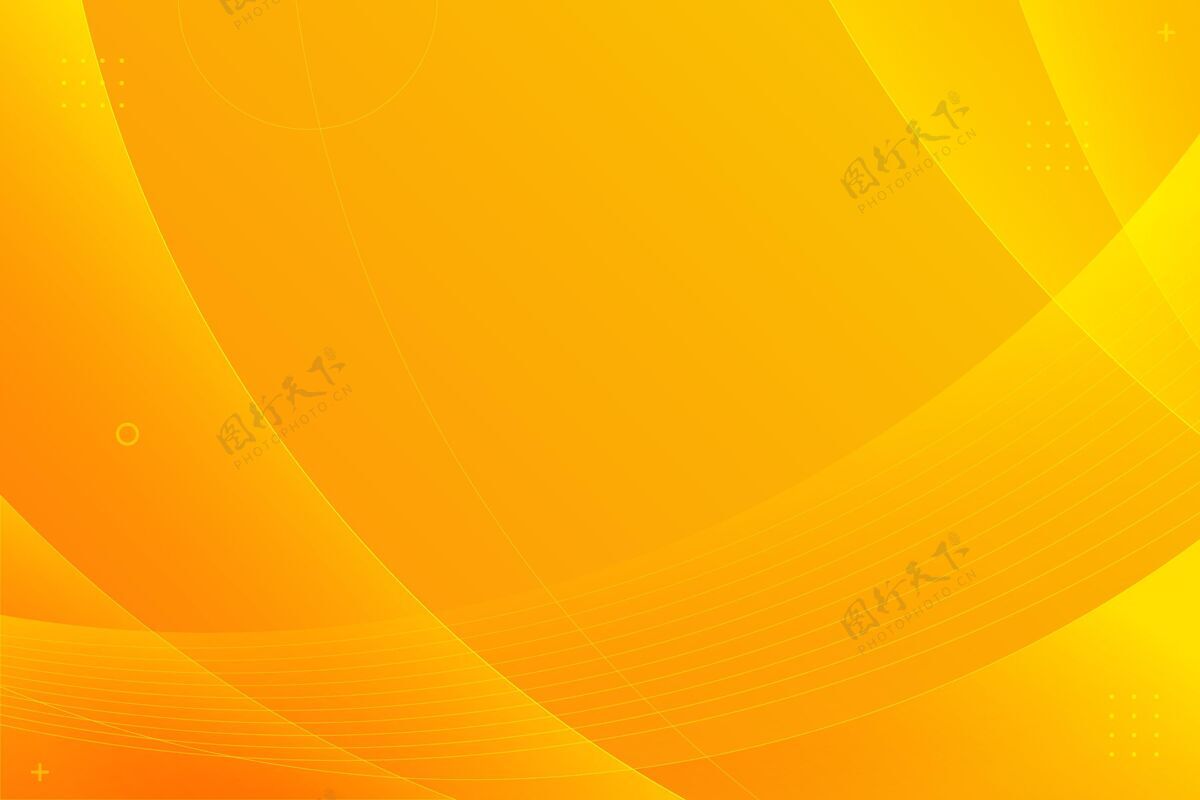 背景复制空间渐变橙色背景布局抽象黄色