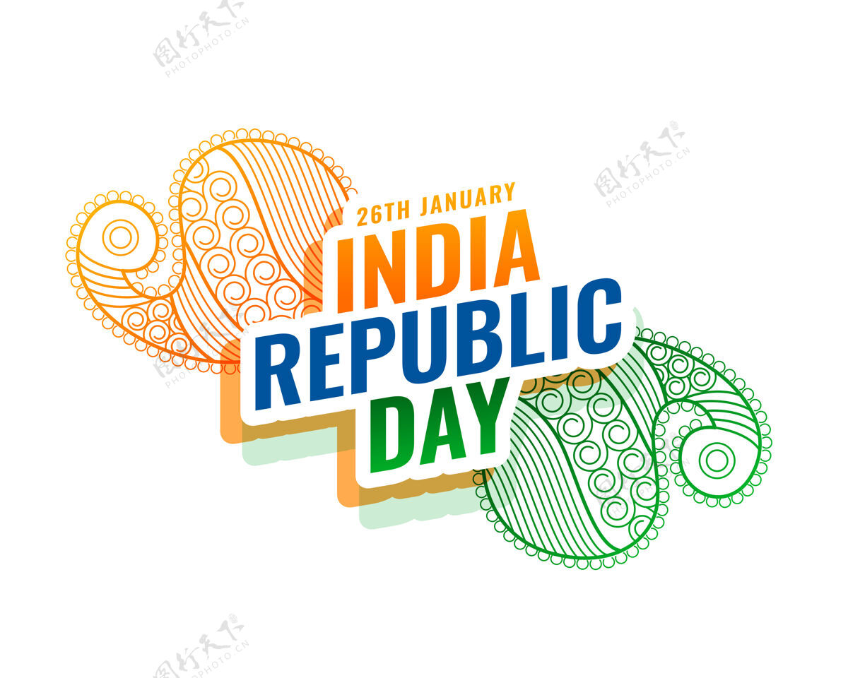 共和国印度共和国日爱国民族印度