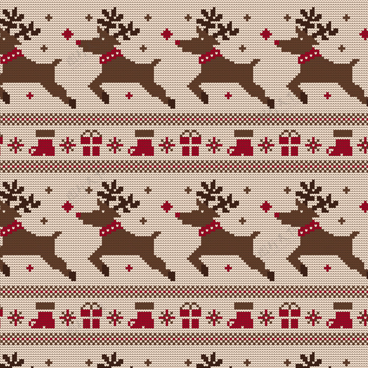装饰针织圣诞图案庆典文化针织