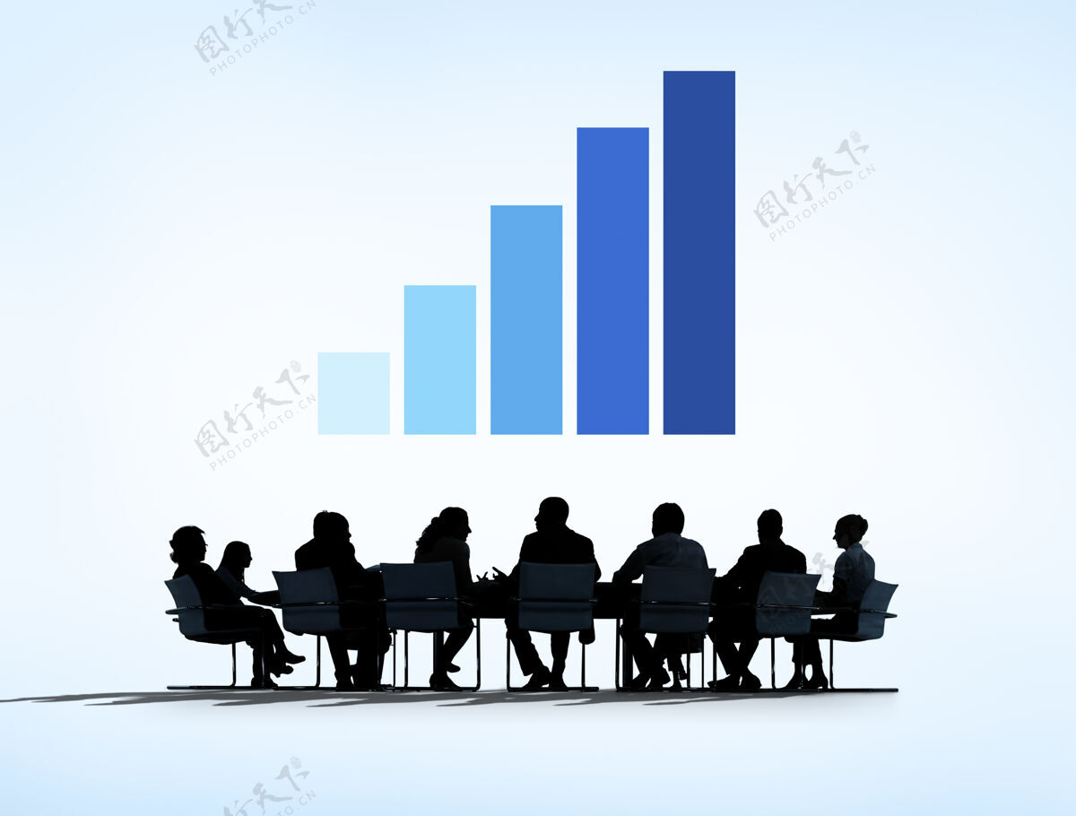 讨论业务团队发展沟通会议财务